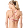 image:imageSpeedo Womens Swimsuit Top Triangle Bikini Endurance Lite Tie Back PrintDiscontinuedDeep Coral Turnz