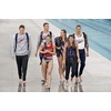 image:imageSpeedo Womens Team Collection Zip Front Hoodie NavyRedWhite XLarge