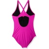 image:imageSpeedo Womens VNeck One Piece Swimsuit with Underwire Black 10Very Fuchsia