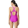 image:imageSpeedo Womens VNeck One Piece Swimsuit with Underwire Black 10Very Fuchsia