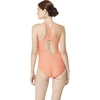 image:imageSpeedo Womens VNeck One Piece Swimsuit with Underwire Black 10Vibrant Coral