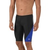 image:imageSpeedo Mens Swimsuit Jammer Powerflex Eco Revolve Splice Team ColorsBlackRoyal