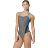 image:imageSpeedo Womens Swimsuit One Piece Prolt Flyback Solid Adult Team Colors  Manufacturer DiscontinuedHeather Amalfi Blue