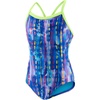 image:imageSpeedo Womens Swimsuit One Piece Prolt Propel Back PrintedDiscontinuedBright Purple