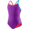 image:imageSpeedo Womens Swimsuit One Piece Prolt Propel Back SolidDiscontinuedLight Violet