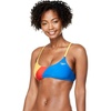 image:imageSpeedo Womens Swimsuit Top Bikini Endurance Tie Back DemiLemon Chrome