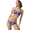 image:imageSpeedo Womens Swimsuit Top Bikini Endurance Tie Back DemiPaint Splash