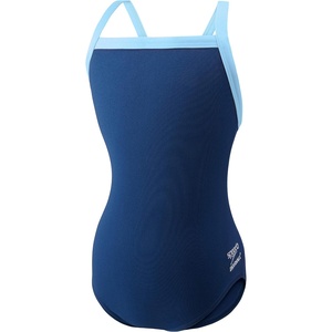 image:imageSpeedo Girls Swimsuit One Piece Endurance Flyback Solid Youth Team ColorsNavyBlue
