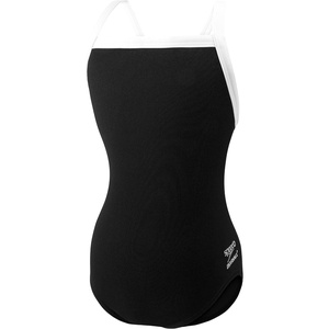 image:imageSpeedo Girls Swimsuit One Piece Endurance Flyback Solid Youth Team ColorsSpeedo Black
