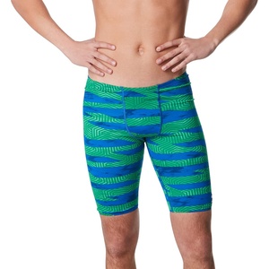 image:imageSpeedo Mens Swimsuit Jammer Endurance Printed Team ColorsContort Speedo BlueGreen