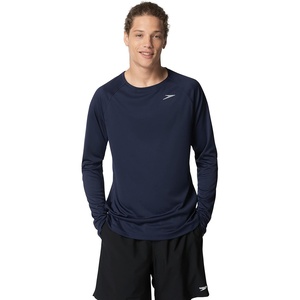 image:imageSpeedo Mens Uv Swim Shirt Long Sleeve Fitness RashguardPeacoat