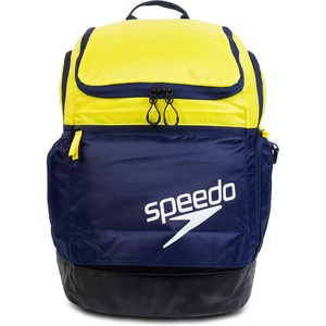 image:imageSpeedo Unisex Teamster 20 Rucksack 35L Backpack  Swim Bag  Training  BackpackNavyYellowBlack