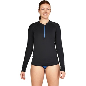 image:imageSpeedo Womens Precision Pleat Zip RashguardAnthracite