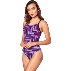 image:imageSpeedo Womens Swimsuit One Piece Endurance Free Back Printed Adult Team ColorsDiscontinuedAngles Speedo Purple