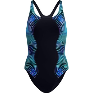 image:imageSpeedo Womens Swimsuit One Piece Endurance Pro MedalistTideway Wave Anthracite