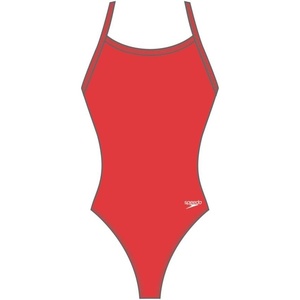 image:imageSpeedo Womens Swimsuit One Piece Powerflex Flyback Solid Adult Team ColorsDiscontinuedTrue Red