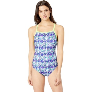 image:imageSpeedo Womens Swimsuit One Piece Prolt Propel Back PrintedDiscontinuedInfinite Tie Dye