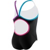 image:imageSpeedo Womens Swimsuit One Piece Prolt Propel Back SolidBlueBlack