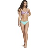 image:imageSpeedo Womens Swimsuit Top Bikini Endurance Lite Tie Back PrintPinkTurquiose