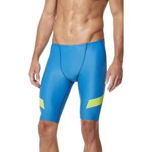 image:imageSpeedo Mens Swimsuit Jammer Powerflex Eco BarAmalfi Blue