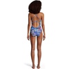 image:imageSpeedo Womens Swimsuit One Piece Endurance X Back PrintedBaja Blue