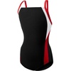 image:imageSpeedo Girls Swimsuit One Piece Endurance Cross Back Solid Youth Team ColorsBlackRed