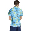 image:imageSpeedo Mens Uv Swim Shirt Hybrid Button DownBlue Lemonade