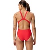 image:imageSpeedo Womens Swimsuit One Piece Endura Soft Classic Cut Solid AdultLeader Team Red