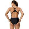 image:imageSpeedo Womens Swimsuit One Piece Endura Soft Classic Cut Solid AdultTurn Team Black