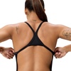 image:imageSpeedo Womens Swimsuit One Piece Endura Soft Classic Cut Solid AdultTurn Team Black
