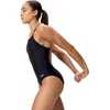 image:imageSpeedo Womens Swimsuit One Piece Endura Soft Classic Cut Solid AdultTurn Team Black