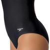 image:imageSpeedo Womens Swimsuit One Piece Endura Soft Classic Cut Solid AdultTurn Team BlackPurple