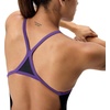 image:imageSpeedo Womens Swimsuit One Piece Endura Soft Classic Cut Solid AdultTurn Team BlackPurple