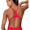 image:imageSpeedo Womens Swimsuit One Piece Endura Soft Classic Cut Solid AdultTurn Team Red