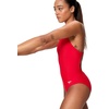 image:imageSpeedo Womens Swimsuit One Piece Endura Soft Classic Cut Solid AdultTurn Team Red