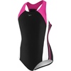 image:imageSpeedo Girls Swimsuit One Piece Infinity Splice Thick StrapSpeedo Black