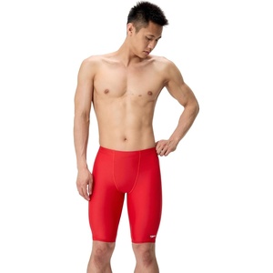 image:imageSpeedo Mens Swimsuit Jammer Endurasoft Solid AdultTeam Red